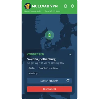 Mullvad VPN Shared Subscription - 1 Month