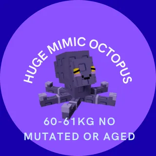 60KG+ Huge Mimic Octopus Grow a garden