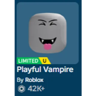 Playful Vampire - Roblox Limited