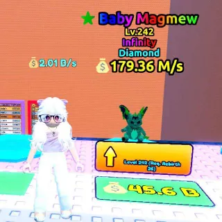 BABY MAGMEW DIAMOND - ESCAPE TSUNAMI FOR BRAINROTS