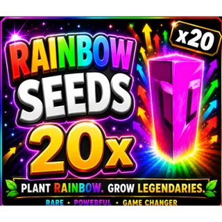 ⭐ 20x RAINBOW SEED  ⭐ | Grow A Garden 2⚡🚀