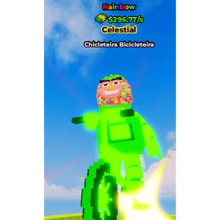 ⭐ Rainbow Chicleteira Bicicleteira ⭐ | ( 296.7 T/s) | Max Level | Kick a Lucky Block
