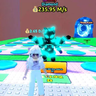 MINI META TECHNETTA DIAMOND STAR - ESCAPE TSUNAMI FOR BRAINROTS