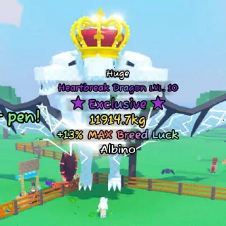 HUGE HEARTBREAK DRAGON - CATCH AND TAME