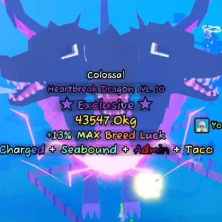 COLOSSAL HEARTBREAK DRAGON - CATCH AND TAME