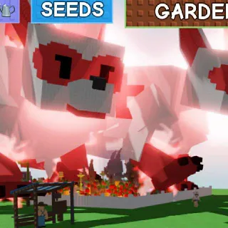 🤩 HUGE MEGA KITSUNE 60KG+ 🤩  - GROW A GARDEN