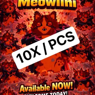 10X DRACULINI MEOWLINI COLOSSAL - ESCAPE TSUNAMI FOR BRAINROTS