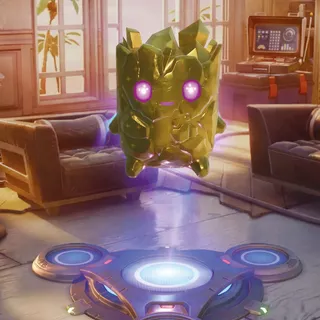 GOLDEN ZERO POINT SPRITE - FORTNITE