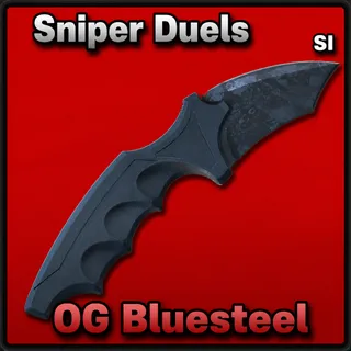 CHEAPEST Sniper Duels | SI OG Bluesteel karambit