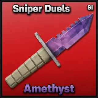 CHEAPEST Sniper Duels | SI Amethyst Bayonet