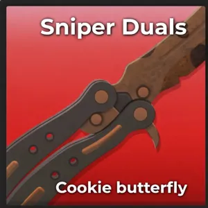 CHEAPEST Sniper Duels | (MC) Cookie Butterfly