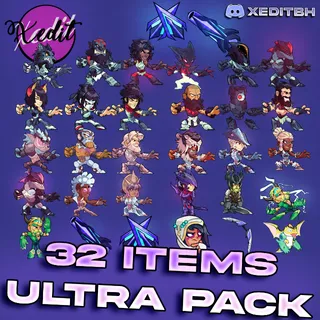 Brawlhalla 3 items | All in 1 Pack CCV2, V6 Colors (Skins, Emote, Title, Avatar, Emoji)