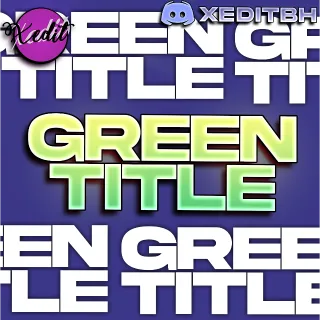 Brawlhalla x3 Green Titles