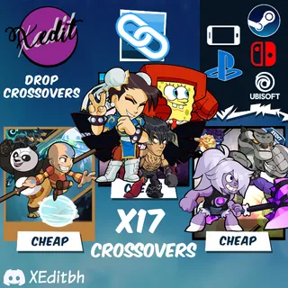Brawlhalla Drop 17 Crossovers (Read the description)