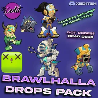 Brawlhalla - Drops pack | Two skins + More