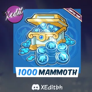 Brawlhalla - 1000 mammoth coins + 140 free