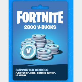 Fortnite 2800 VBucks instant Deliver