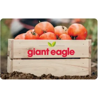 $10.00 USD Giant Eagle Gift Card