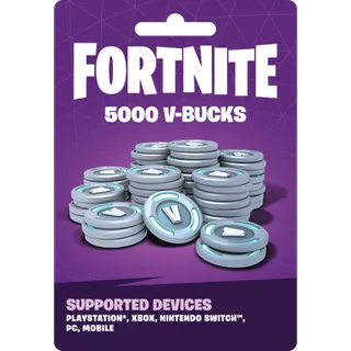 Fortnite 5000 Vbucks