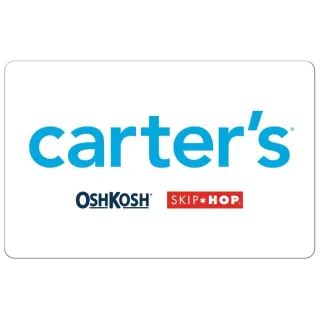 $9.50 USD Carter's Gift Card Carters OshKosh