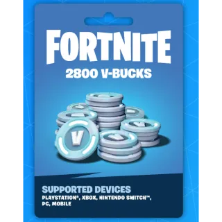 Fortnite 2800 VBucks instant Deliver