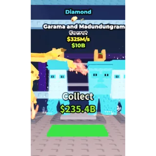 Diamond Garama and Madundung 325M/s