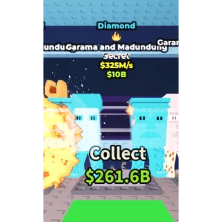 Diamond Garama and Madundung 325M/s