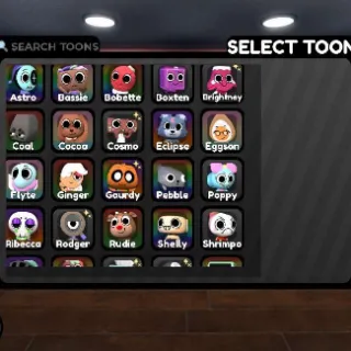 Account with ALL event toons and Main toons