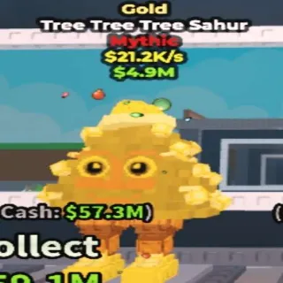 Gold Tree Tree Tree Sahur
