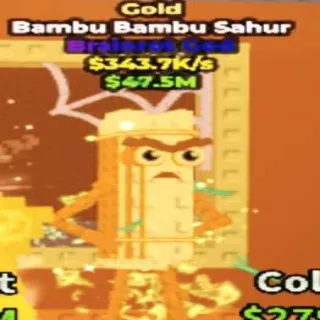 Gold Bambu Bambu Sahur