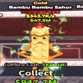 Gold Bambu Bambu Sahur