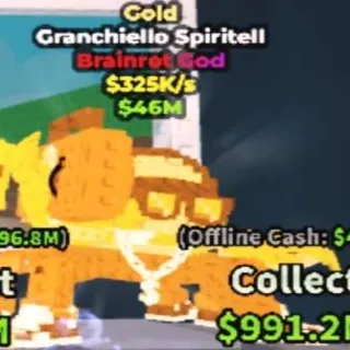 Gold Granchiello Spiritell