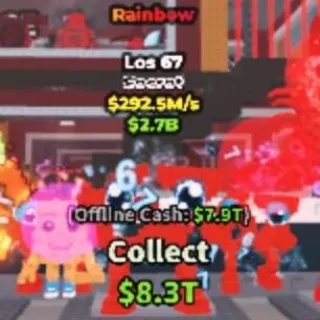 292.5m/s Rainbow Los 67