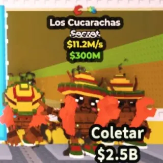 11.2m/s Los Cucarachas