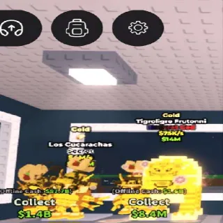Bundle 2 Gold Brainrots