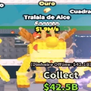 1.9m/s Gold Reindeer Tralala