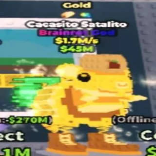 Gold Cacasito Satalito