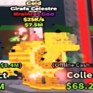 Gold Girafa Celestre