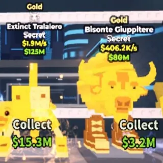 Bundle 2 Gold Brainrots