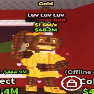 Gold Luv Luv Luv (Chocco)