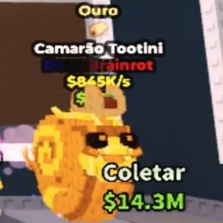 Gold Tootini Shrimpini