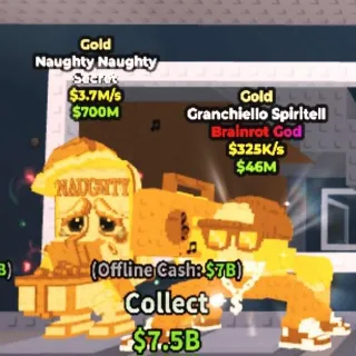 Bundle 2 Gold Brainrots