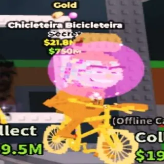 Gold Chicleteira Bicicleteira