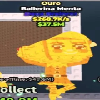 Gold Ballerina Pepermentina