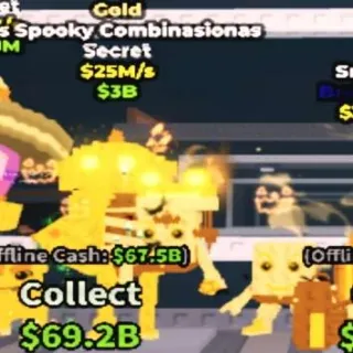 Gold Los Spooky Combinasionas