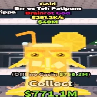 Gold Brr Es Teh Patipum