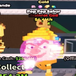 Rare Gold Pop Pop Sahur