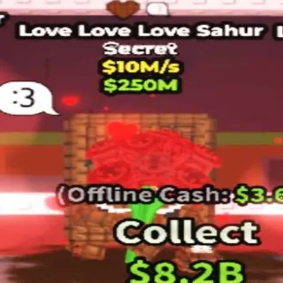 10m/s Love Love Love Sahur (Chocco)
