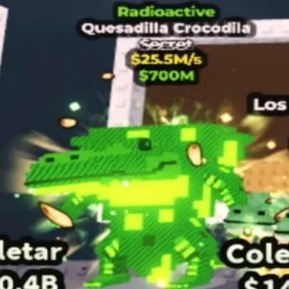 Radioactive Quesadilla Crocodila