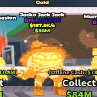 Gold Jacko Jack Jack